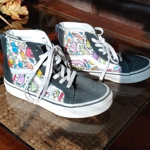 Dallas Clayton Vans girl/boy unicorn size 12